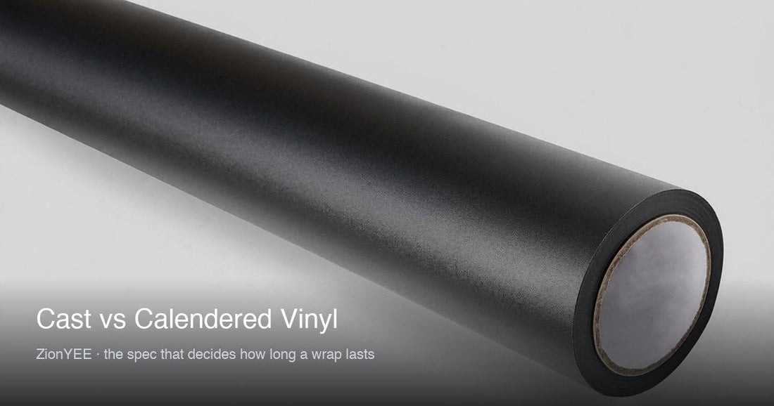 Cast vs Calendered Vinyl: What DIY Wrappers Should Know