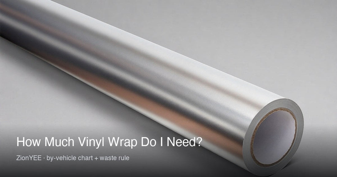 How Much Vinyl Wrap Do I Need? (By Vehicle Type)