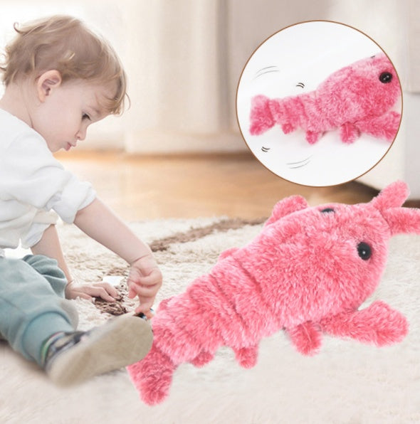 PawVibes™ Electric Jumping Shrimp Cat Toy - USB Charging Plu - premium pet product