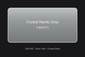 ZionYEE Crystal Nardo Gray Car Wrap Vinyl – Legendary Matte-Gloss Gray Wrap Film 5x50ft, Air Release Bubble-Free, Self-Healing PET Liner, Full Coverage