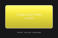 ZionYEE Crystal Lemon Yellow Car Wrap – Zesty Citrus Yellow Gloss Vinyl 5x50ft, Air Release Bubble-Free, Self-Healing PET Liner for Pop Color Wrap