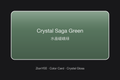 ZionYEE Crystal Saga Green Car Wrap – Japanese Forest Green Vinyl Film 5x50ft, Air Release Bubble-Free, Self-Healing PET Liner