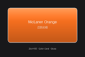 ZionYEE McLaren Orange Car Wrap – Racing Orange Vinyl Film 5x50ft, Air Release Bubble-Free, Self-Healing PET Liner