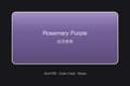ZionYEE Rosemary Purple Car Wrap – Aromatic Deep Purple Vinyl Film 5x50ft, Air Release Bubble-Free, Self-Healing PET Liner