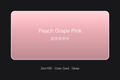 ZionYEE Peach Grape Pink Car Wrap – Sweet Fruit Pink Vinyl Film 5x50ft, Air Release Bubble-Free, Self-Healing PET Liner