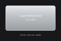 ZionYEE Liquid Metal Silver Car Wrap – Liquid Mercury Silver Vinyl Film 5x50ft, Air Release Bubble-Free, Self-Healing PET Liner