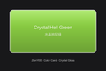 ZionYEE Crystal Hell Green Car Wrap – Aggressive Racing Green Vinyl Film 5x50ft, Air Release Bubble-Free, Self-Healing PET Liner