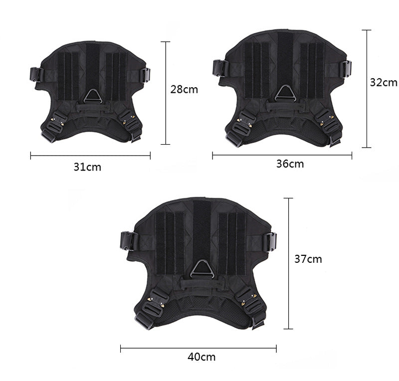 PawVibes™ Tactical Dog Backpack - Portable Vest for Outdoor  - premium pet product