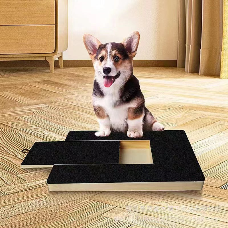 PawVibes™ Wooden Dog Nail Scraper Board - Natural Grooming T - premium pet product