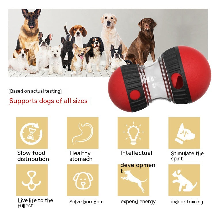 PawVibes™ Interactive Food Dispensing Dog Toy - Puzzle Tumbl - premium pet product