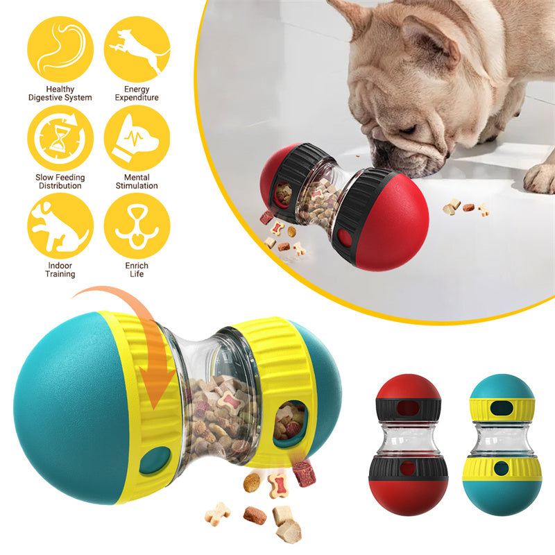 PawVibes™ Interactive Food Dispensing Dog Toy - Puzzle Tumbl - premium pet product