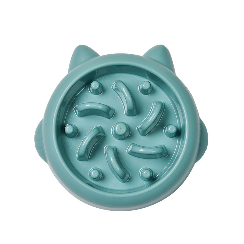 PawVibes™ Anti-Gulping Slow Feeder Dog Bowl