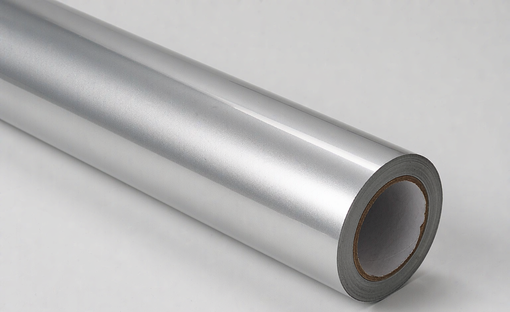 Super Bright Metallic Silver ZionYEE vinyl wrap roll