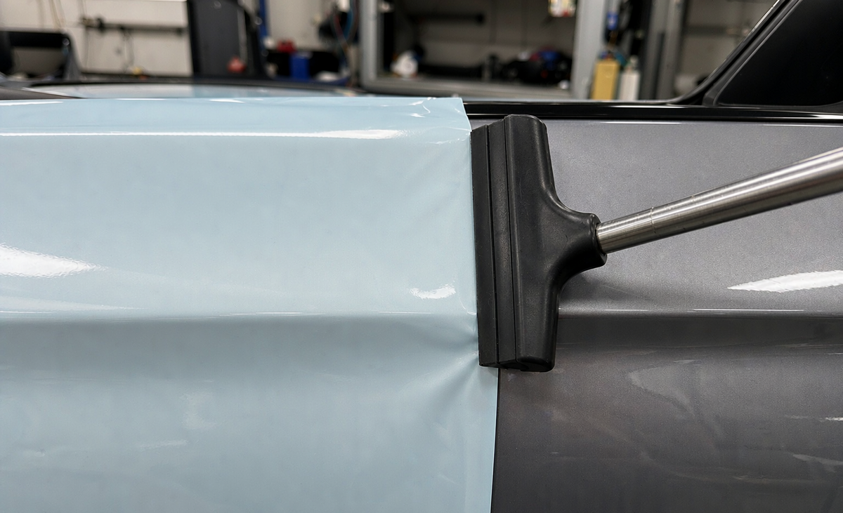 Iridescent Glacier Blue ZionYEE vinyl wrap halfwrap