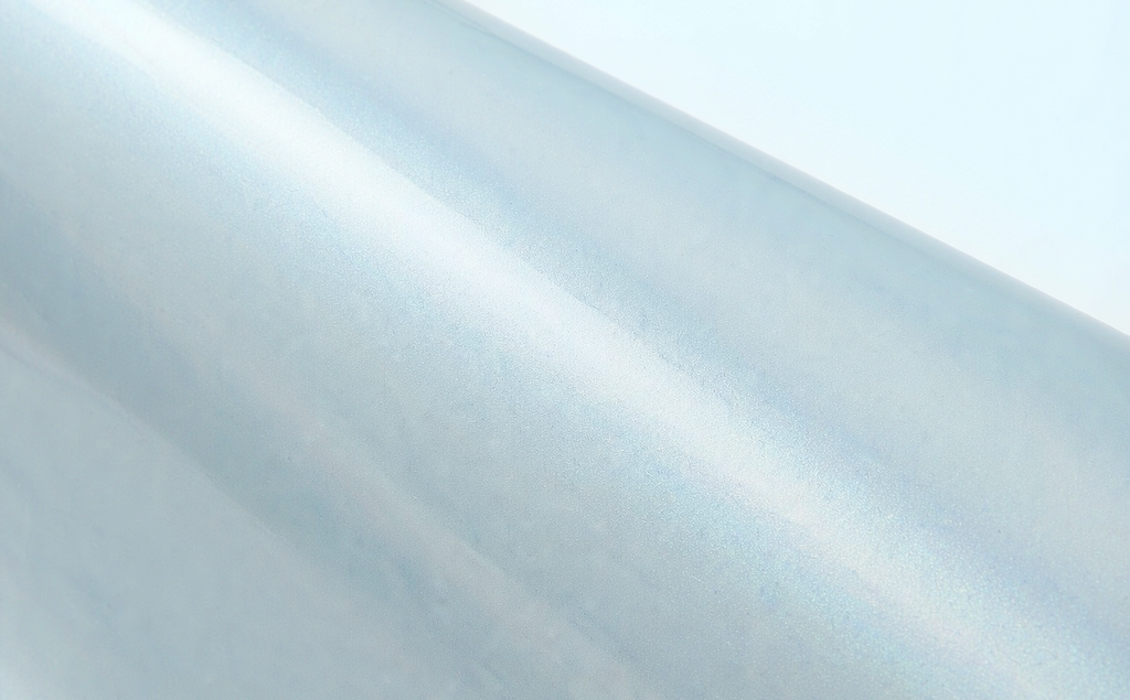 Iridescent Glacier Blue ZionYEE vinyl wrap macro