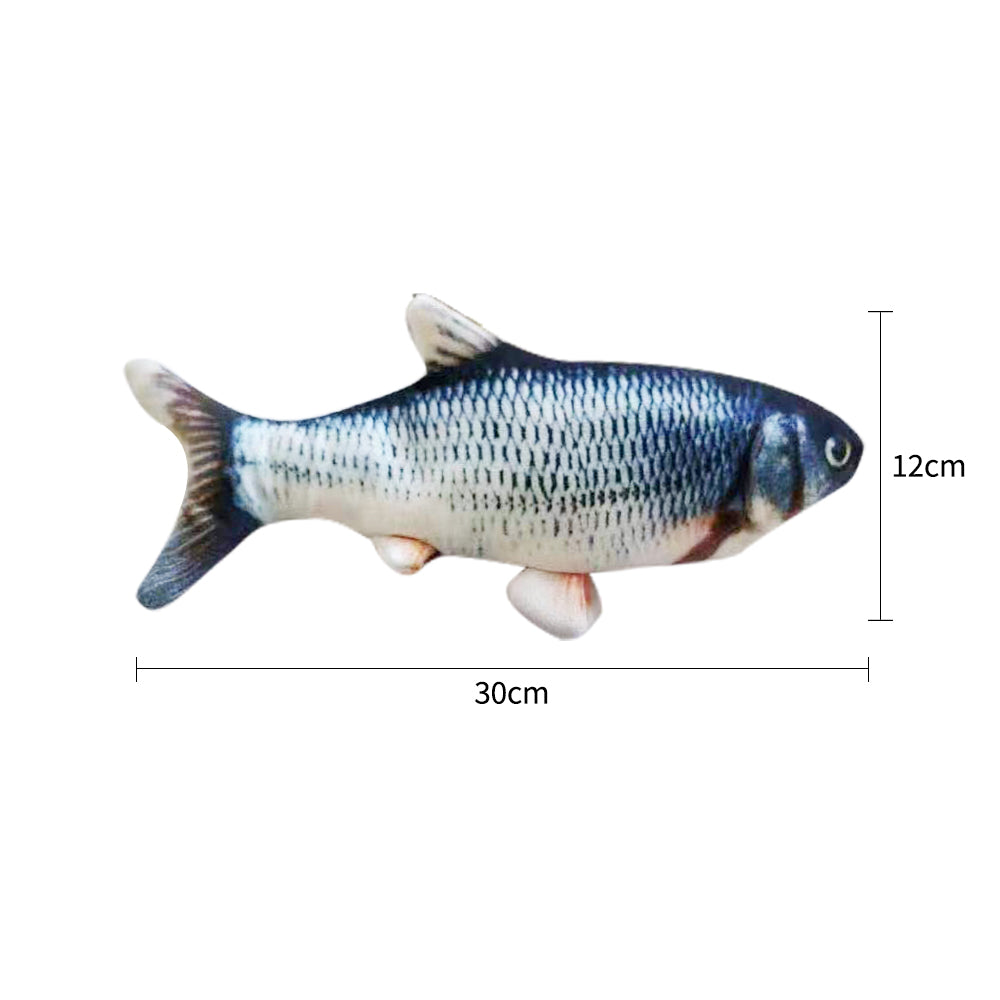 PawVibes™ Electric Jumping Fish Cat Toy - Simulation Plush P - premium pet product