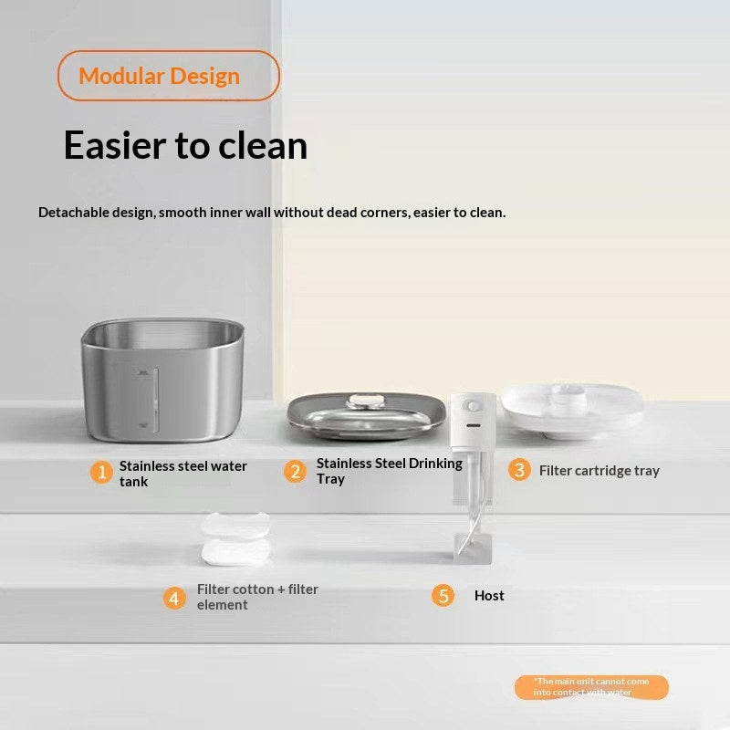 PawVibes™ Wireless Smart Cat Water Fountain - Automatic Circ - premium pet product