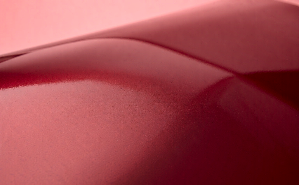 Chrome Romanee Red ZionYEE vinyl wrap macro