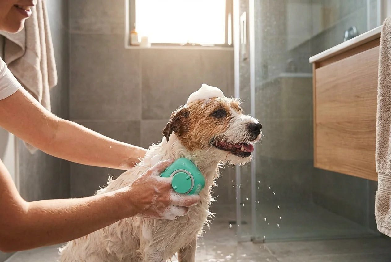 PawVibes™ Gentle Bath Brush Pet Soothing Massage - premium pet product