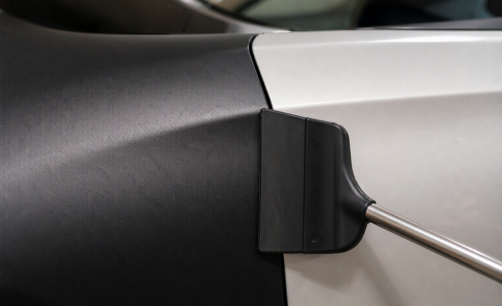 Matte Black Sand ZionYEE vinyl wrap halfwrap