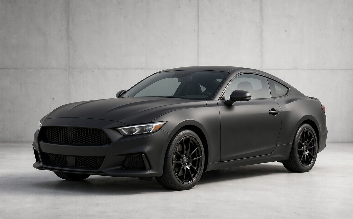 Matte Black Sand ZionYEE vinyl wrap hero