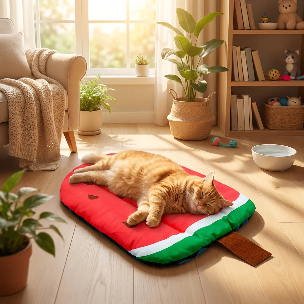 PawVibes™ Summer Fruit Pet Cooling Mat - premium pet product