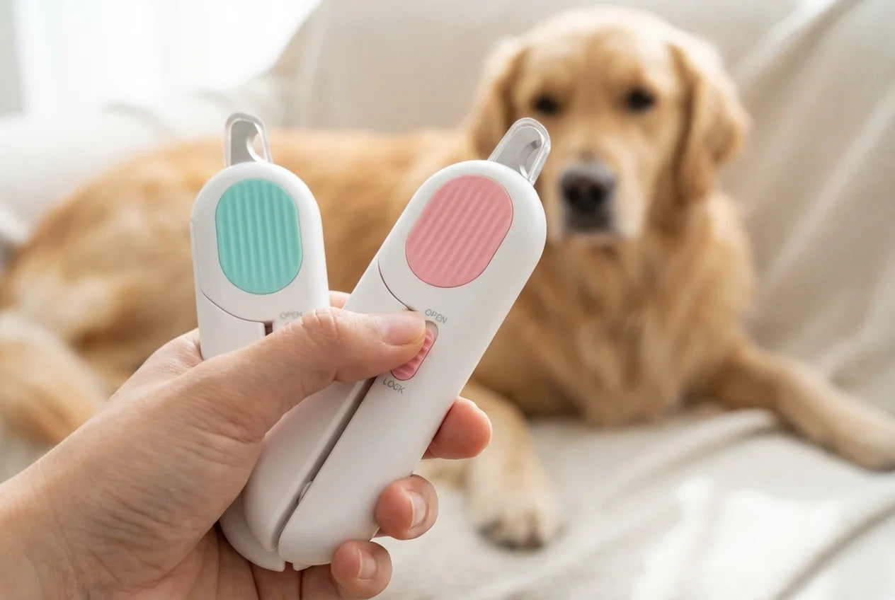 PawVibes™ Aesthetic Pastel Pet Nail Clippers for Dogs & Cats - premium pet product