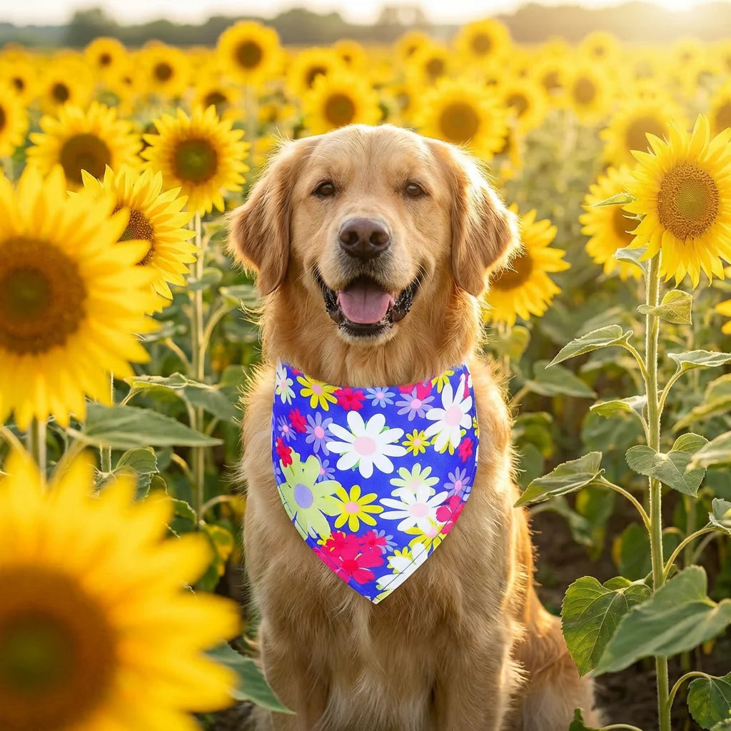 PawVibes™ Washable Pet Bandanas (Bulk 120-Pack) - premium pet product