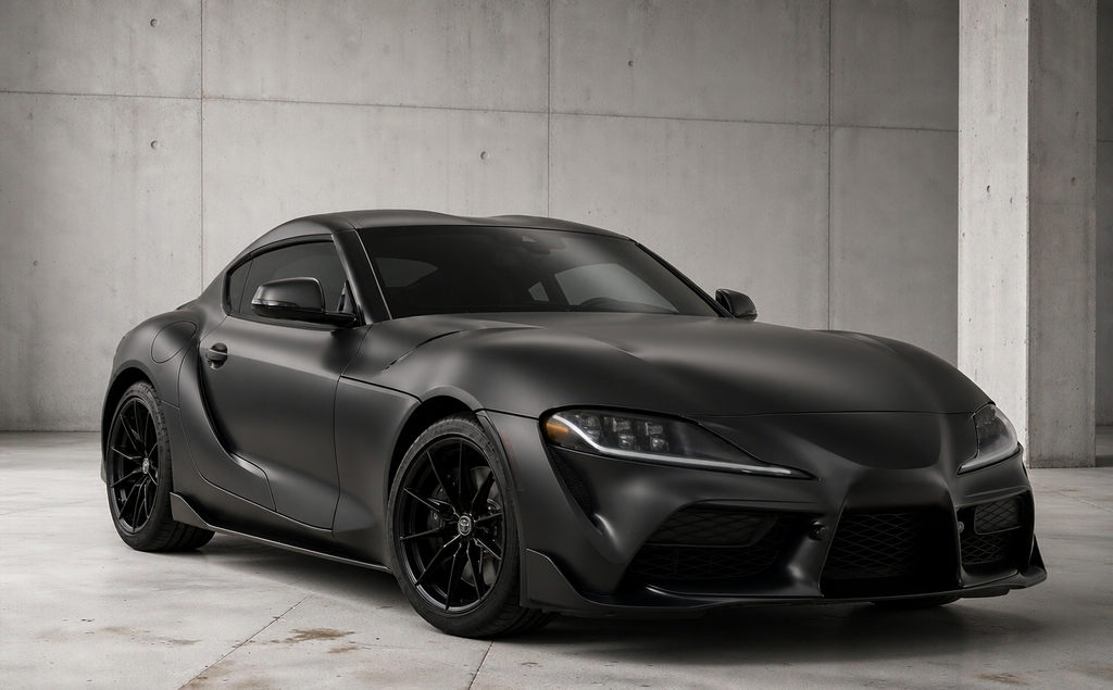 Cast Satin Black ZionYEE vinyl wrap hero