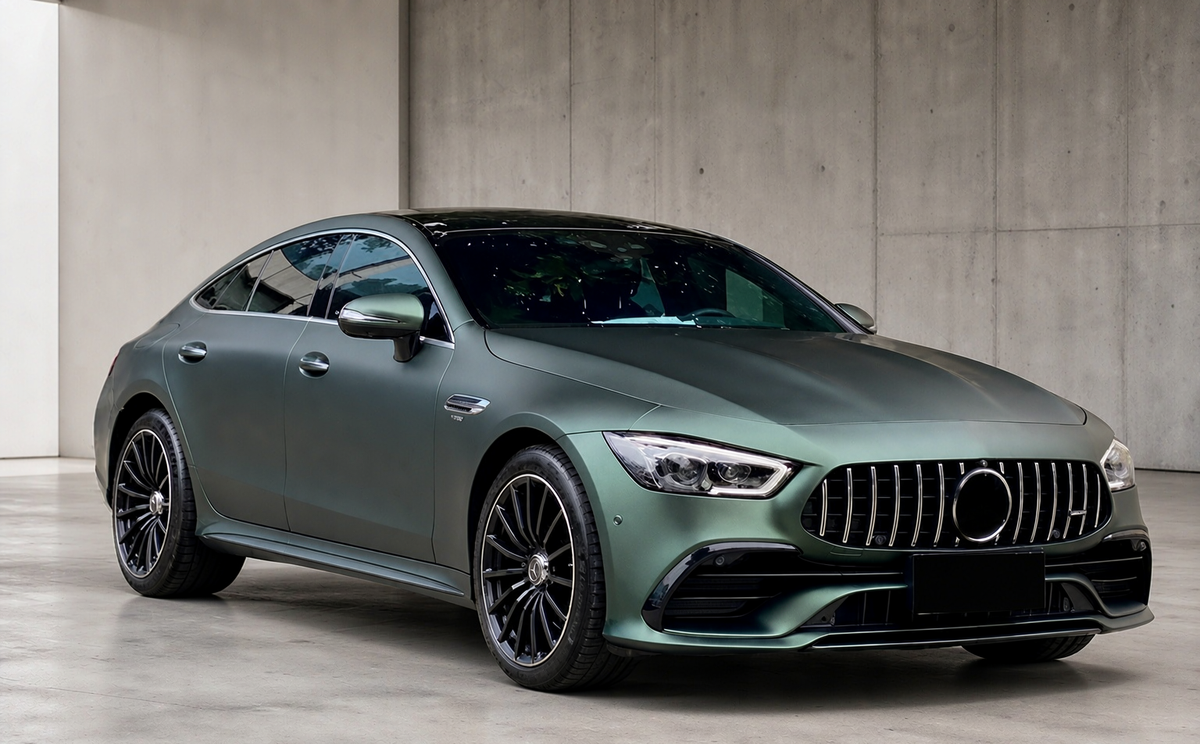 Ultra-Matte Dark Green ZionYEE vinyl wrap hero