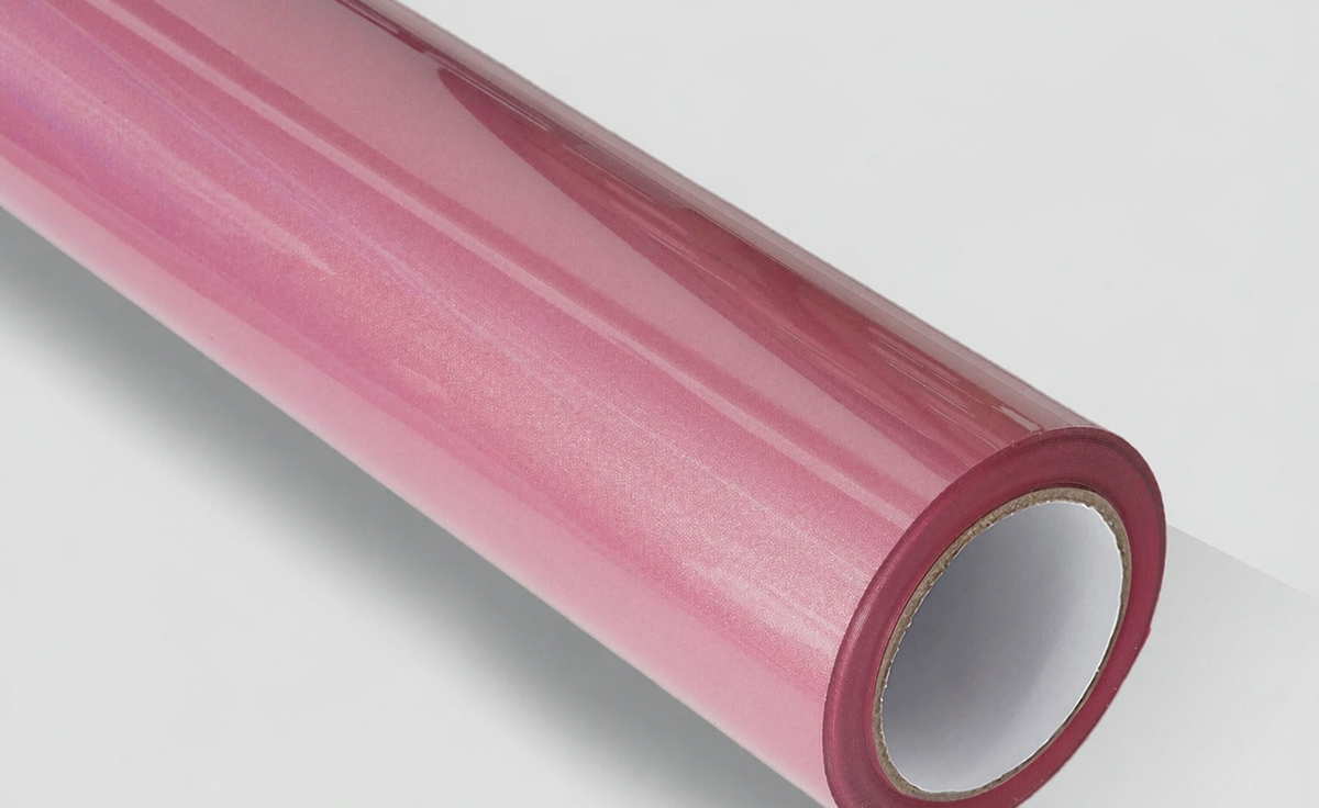 Iridescent Holographic Pink ZionYEE vinyl wrap roll