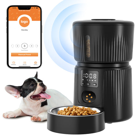 PawVibes™ Smart WiFi Automatic Pet Feeder (4L) - alternate view