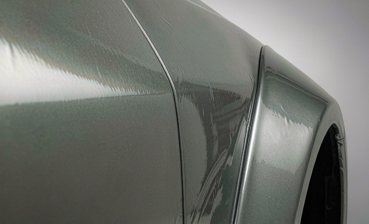 Chrome Venom Green ZionYEE vinyl wrap halfwrap