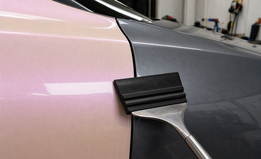 Dual Candy Dream Pink ZionYEE vinyl wrap halfwrap