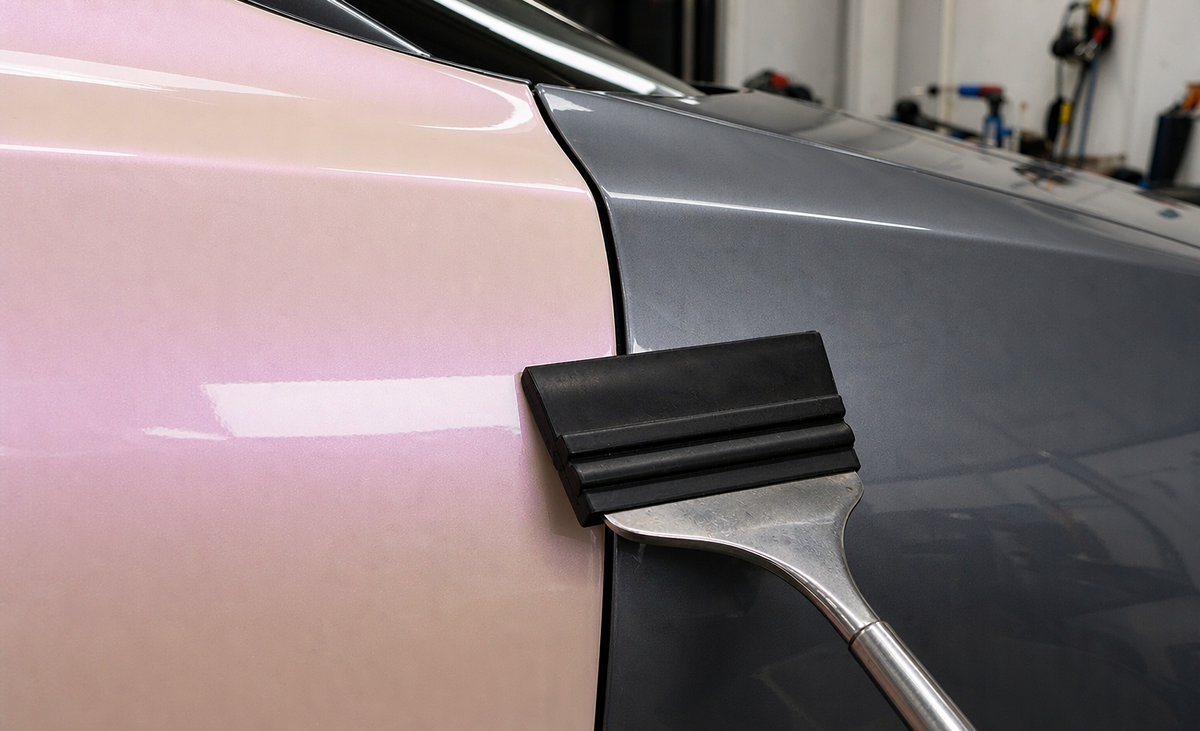 Dual Candy Dream Pink ZionYEE vinyl wrap halfwrap