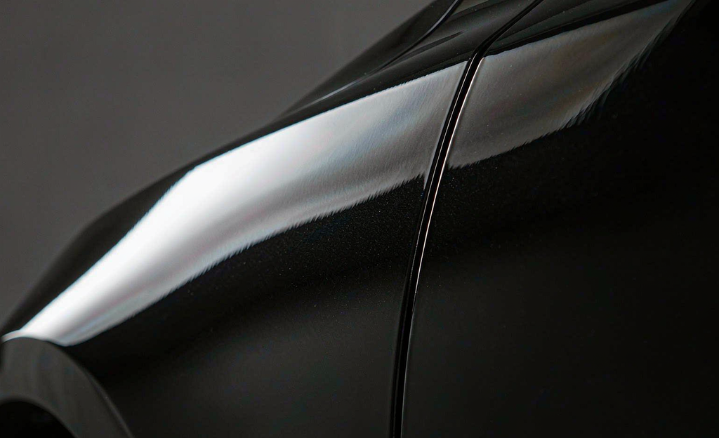 Piano Black Gloss ZionYEE vinyl wrap halfwrap