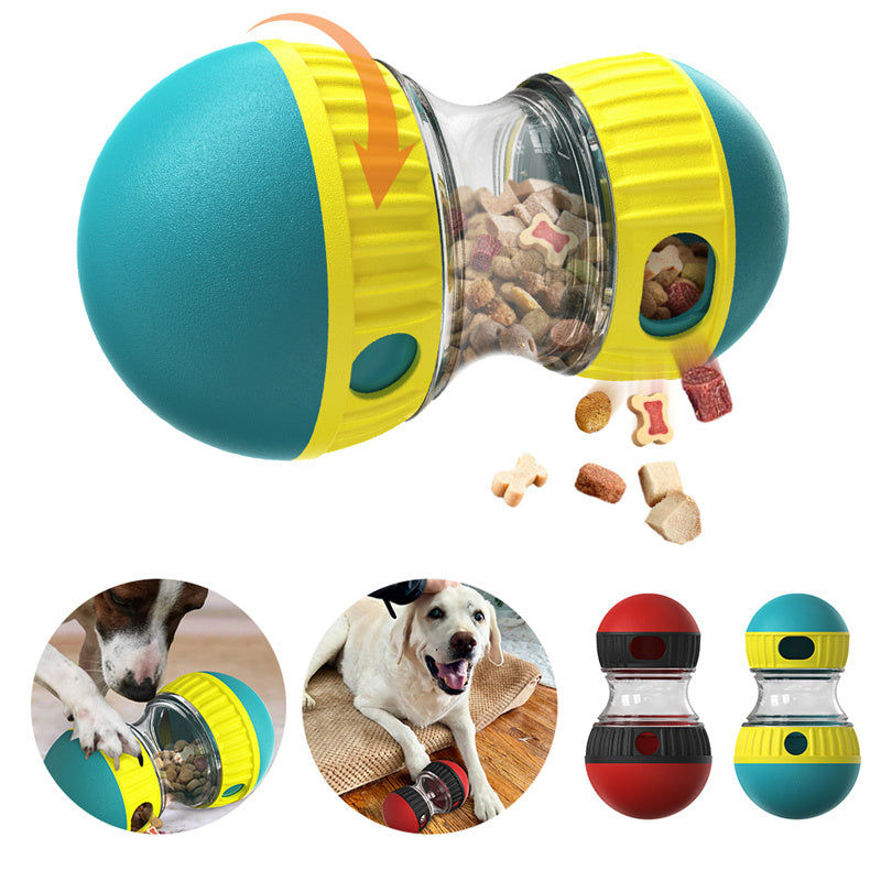 PawVibes™ Interactive Food Dispensing Dog Toy - Puzzle Tumbl - premium pet product