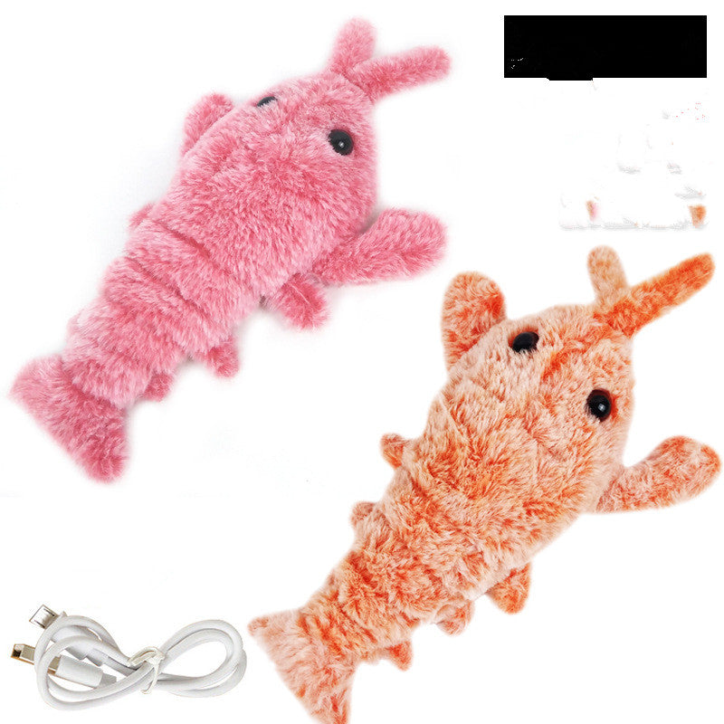 PawVibes™ Electric Jumping Shrimp Cat Toy - USB Charging Plu - premium pet product