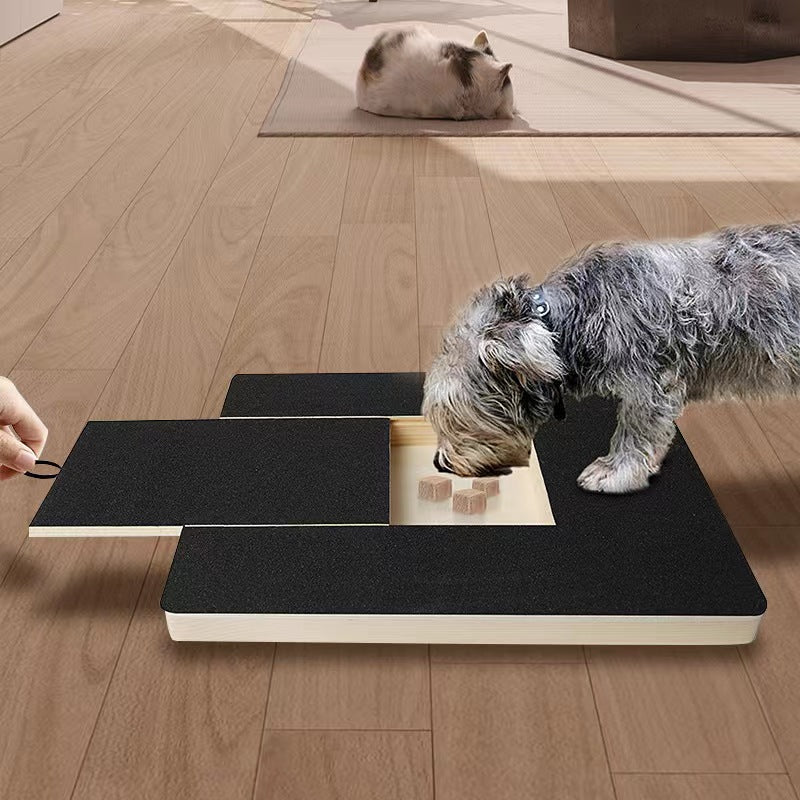 PawVibes™ Wooden Dog Nail Scraper Board - Natural Grooming T - premium pet product